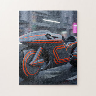 A puzzle of a car