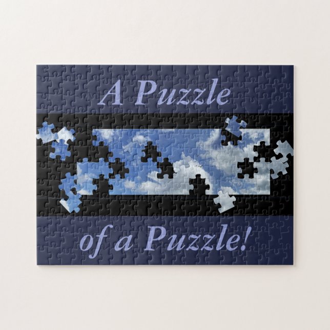 A Puzzle of a Puzzle! (Horizontal)