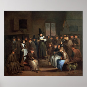 A Quakers Meeting Poster