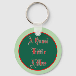 A Quasi Little Christmas Keychain