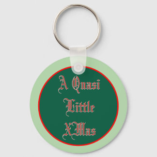 A Quasi Little Christmas Keychain