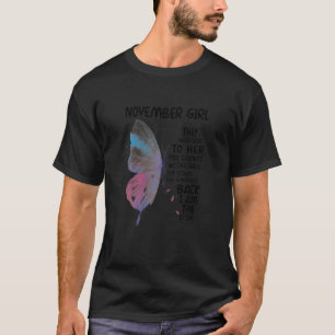 A Queen Was Born In November Happy Birthday To Me T-Shirt