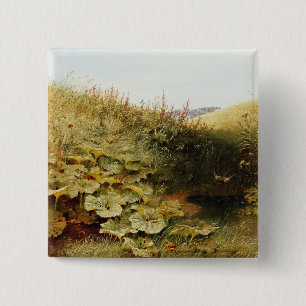 A Quiet Dell 2 Inch Square Button