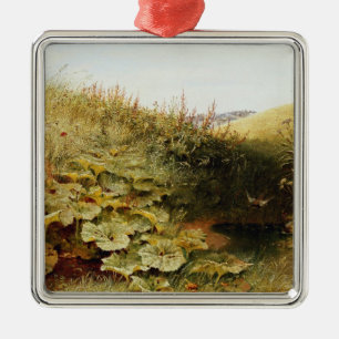 A Quiet Dell Metal Ornament