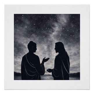 A Quiet Dialogue Under the Stars Poster