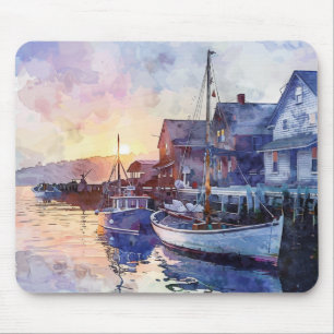 A Quiet Harbour Mouse Pad