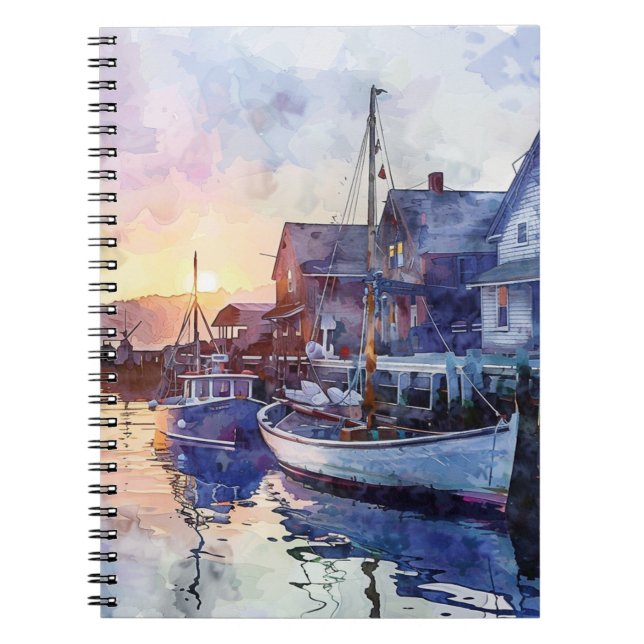 A Quiet Harbour Notebook (Front)