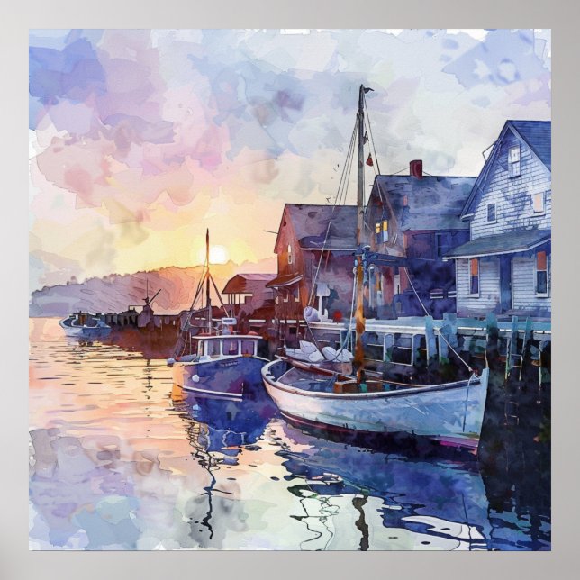 A Quiet Harbour Poster (Front)