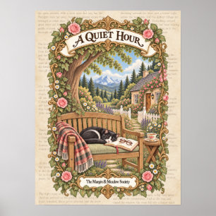 A Quiet Hour in the Garden Poster