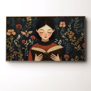 A Quiet Moment With A Book  Poster