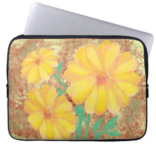 A Quiet Place Floral Bouquet Laptop Sleeve