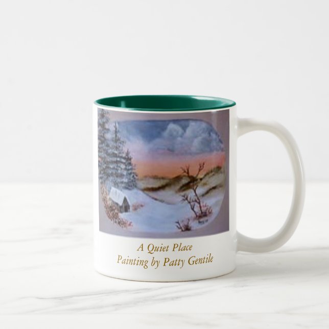 A Quiet Place Two-Tone Coffee Mug (Right)