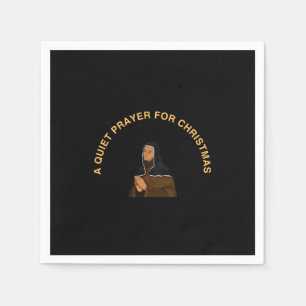 A QUIET PRAYER FOR CHRISTMAS NAPKIN