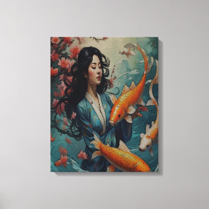 A Quiet Riot of Yellow Canvas Print