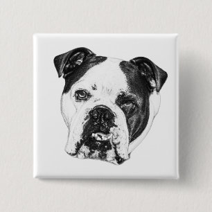 A Quiet Sign of Loyalty 2 Inch Square Button