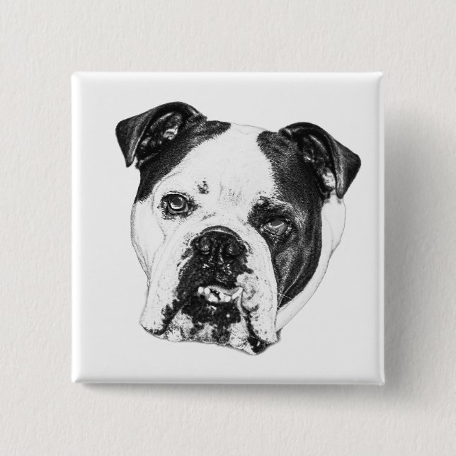 A Quiet Sign of Loyalty 2 Inch Square Button (Front)