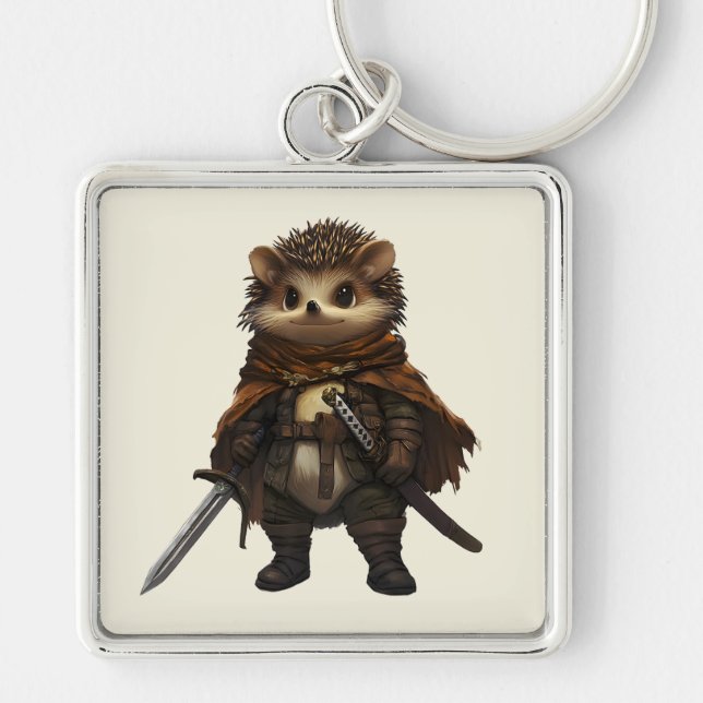  A Quilled Warrior Keychain (Front)
