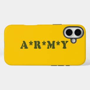 A*R*M*Y iPhone 16 PLUS CASE