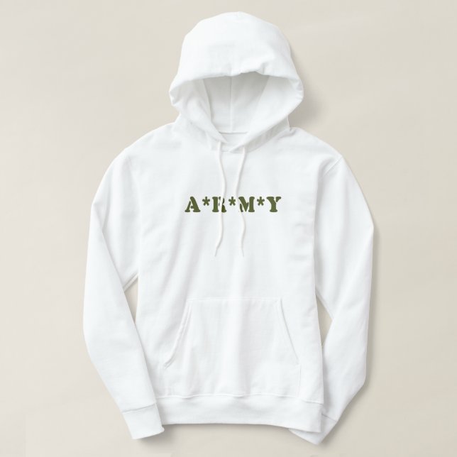 A*R*M*Y HOODIE (Design Front)