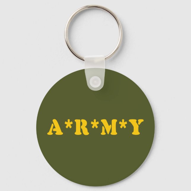 A*R*M*Y KEYCHAIN (Front)
