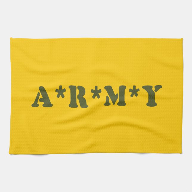 A*R*M*Y KITCHEN TOWEL (Horizontal)
