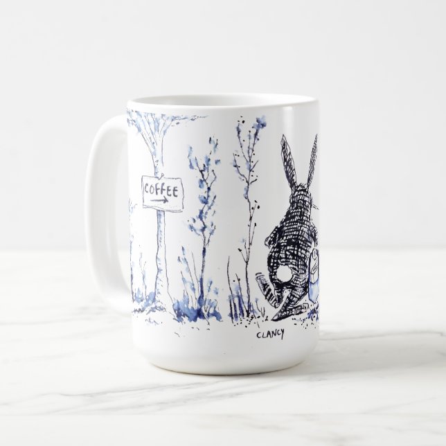A Rabbit Trail Mug (Front Left)