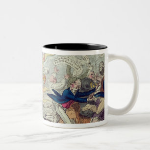 A Radical Reformer, a Neck or Nothing Man Two-Tone Coffee Mug