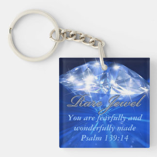 A Rare Gem Keychain