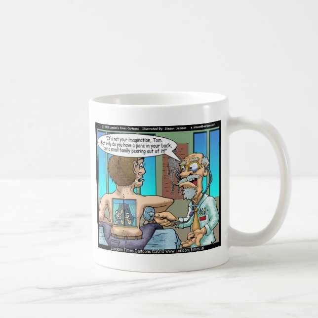 A Real Back Pain Funny Tees Mugs & Gifts (Right)
