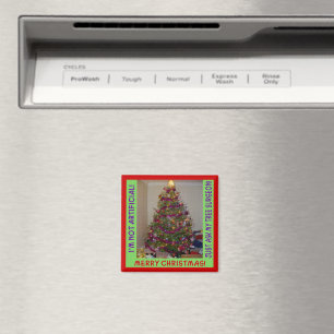 A Real Christmas Tree Magnet