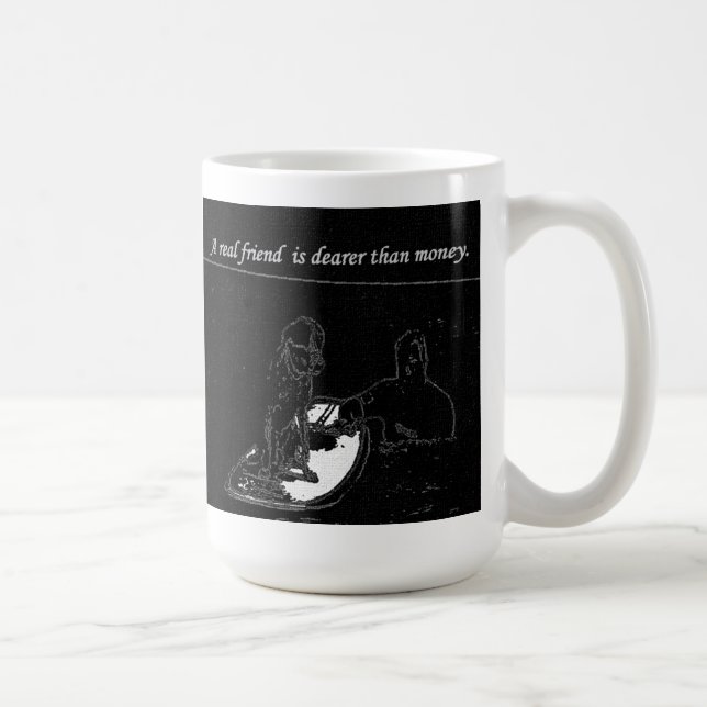 A real friend is... coffee mug (Right)