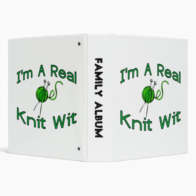 A Real Knit Wit Binder (Background)