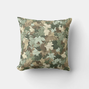 A Realistic Camo Design Series #3 Throw Pillow