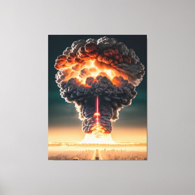 A Really Bad Day Canvas Print (Front)