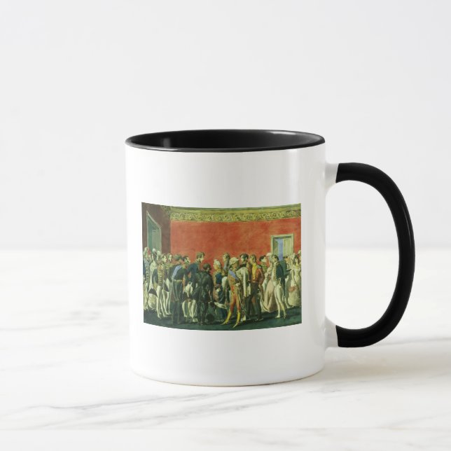 A Reception in the Embassy of Teheran, 1830s Mug (Right)