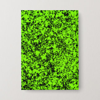 A rectangle pin with image of my abstract artwork.