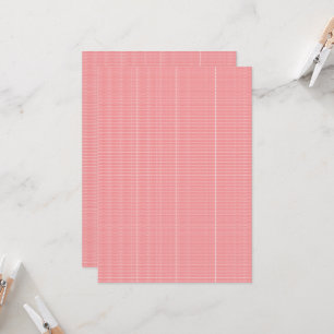 a red and white background with a pattern invitation