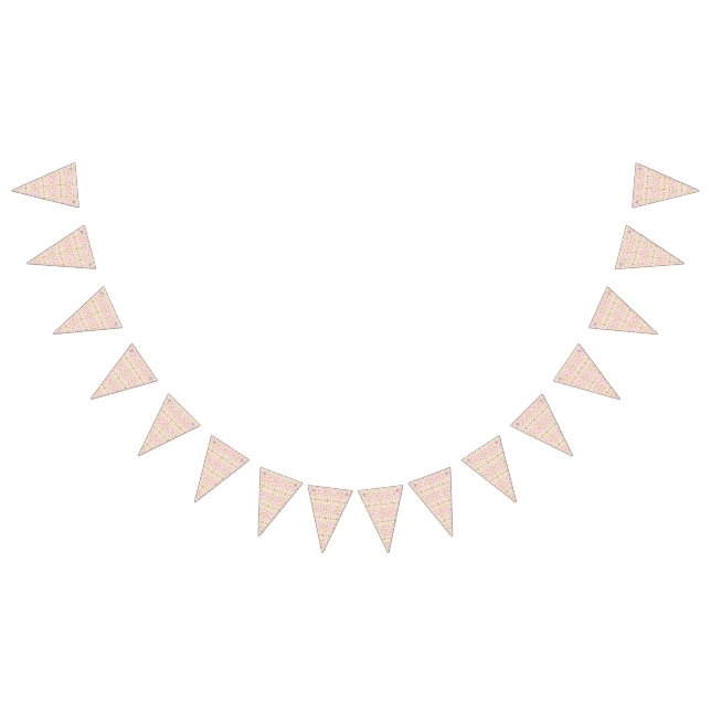 A red and white patterned image featuring a diamon bunting flags (All)