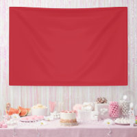 a red background with a