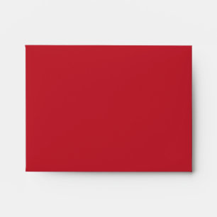 a red background with a envelope