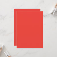 a red background with a white border