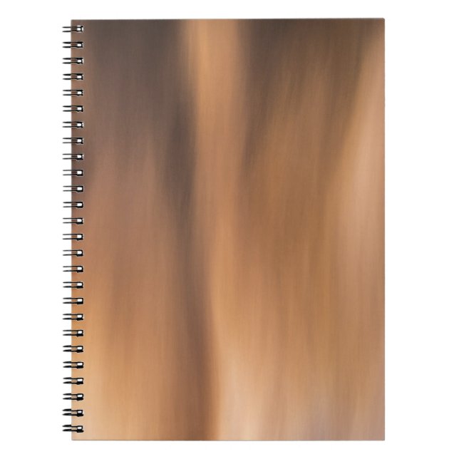 A red flame like display at the Northern Lights. Notebook (Front)