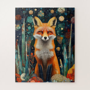 A red fox jigsaw puzzle
