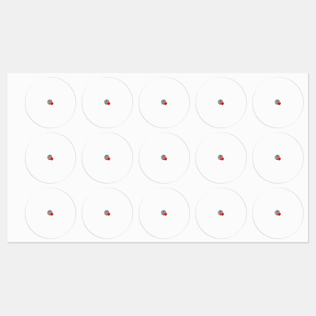 A red heart symbol created with smooth, bold lines (Sheet)