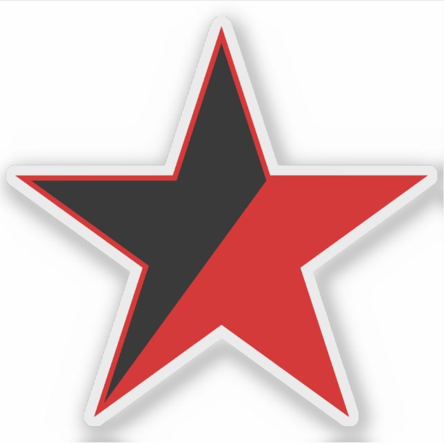 A Red Star Of Anarchy v2 (Front)