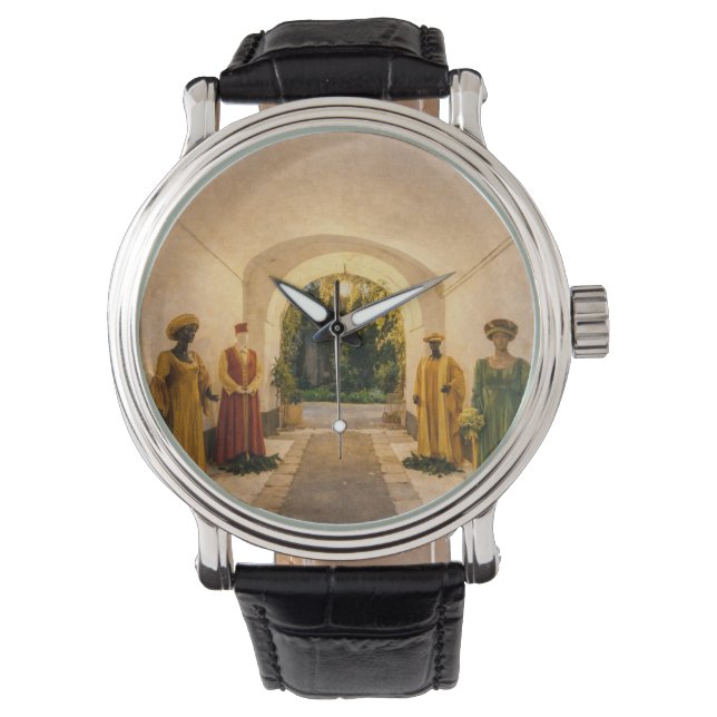 A refined clock watch (Front)