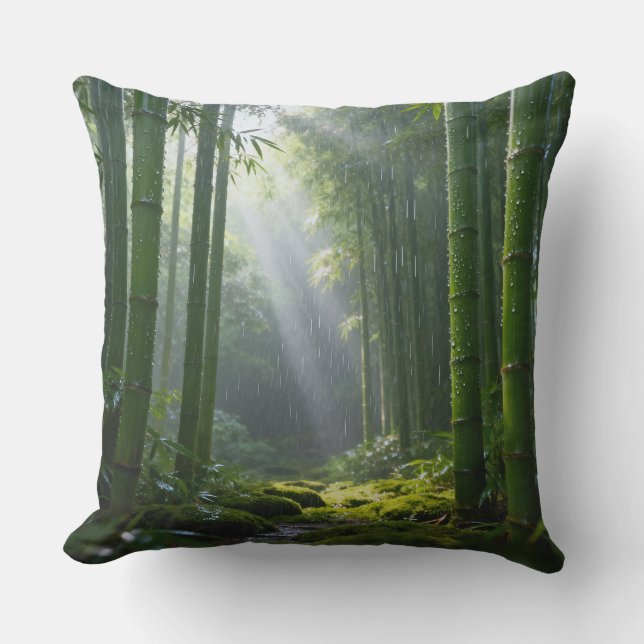 A Refreshing Melody 002 Outdoor Pillow (Front)