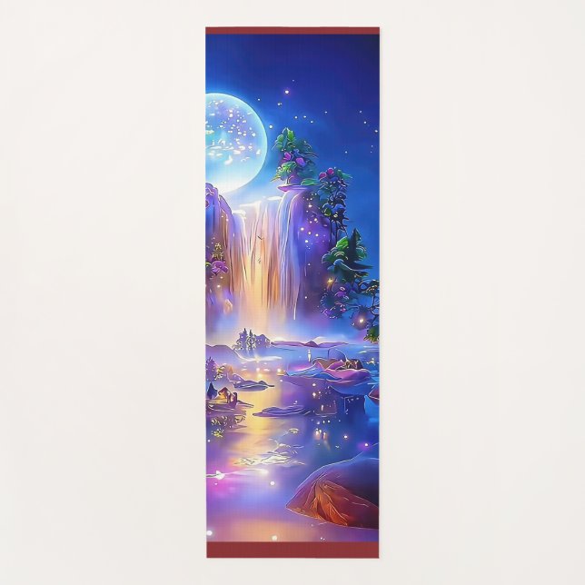 A Refreshing Melody 025 Yoga Mat (Front)