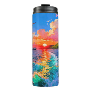 A Refreshing Melody 027 Thermal Tumbler