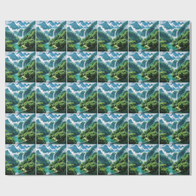 A Refreshing Melody 033 Wrapping Paper (Flat)